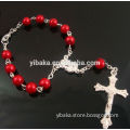 Pearl Beads Religious Rosary Bracelet(RS80058)
